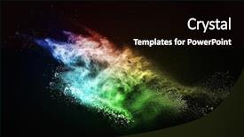  Presentation with black powder explosion the particles - Audience pleasing slides consisting of drugs explosion - colourful powder exploding isolated backdrop and a wine colored foreground