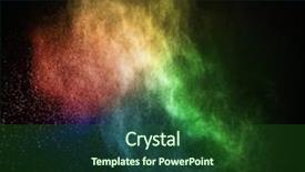  Presentation with black powder explosion the particles - Presentation theme having drugs explosion - colourful powder exploding isolated background and a  colored foreground