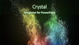  Presentation with black powder explosion the particles - Presentation featuring drugs explosion - colourful powder exploding isolated background and a  colored foreground