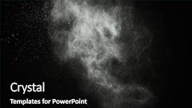  Presentation with agriculture black and white cow - Amazing presentation theme having drugs explosion - white powder exploding isolated backdrop and a black colored foreground