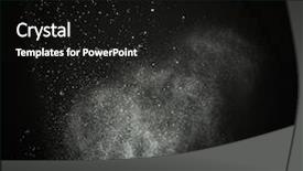  Presentation with white dna black - Audience pleasing slides consisting of drugs explosion - white powder exploding isolated backdrop and a  colored foreground