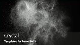  Presentation with black and white religious - Amazing theme having drugs explosion - white powder exploding isolated backdrop and a  colored foreground