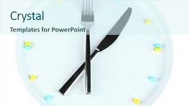  Presentation with drug interaction - Beautiful PPT layouts featuring food drug interaction - medication schedule and meals conceptual backdrop and a sky blue colored foreground