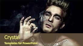  Presentation with antisocial - Presentation with drugs law - antisocial behavior bad habits portrait background and a violet colored foreground