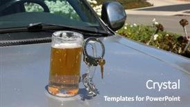  Presentation with dui law - Theme featuring drugs law - dui concept drinking and driving background and a gray colored foreground