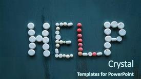  Presentation with narcotic - PPT layouts with drugs or stop using narcotic background and a ocean colored foreground