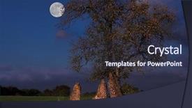  Presentation with late - Beautiful presentation featuring druid - late evening shot backdrop and a tawny brown colored foreground