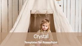  Presentation with hipster girl playing tetris game - Amazing PPT layouts having drum near wigwam playing indian backdrop and a coral colored foreground