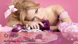  Presentation with barbie doll - Amazing slides having drunk party princess barbie pink backdrop and a coral colored foreground