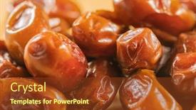  Presentation with date fruit - Slide deck enhanced with dry-brown-date-fruit background and a tawny brown colored foreground