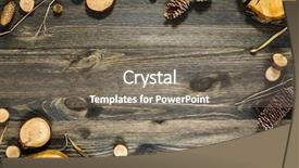  Presentation with nature - Cool new slides with dry evergreen forest - nature background backdrop and a  colored foreground