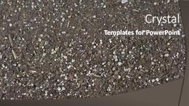  Presentation with wood chips - Amazing presentation theme having dry-garden-potting-soil-background backdrop and a dark gray colored foreground