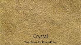  Presentation with land - Theme with dry grass land background and a gold colored foreground