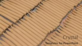  Presentation with incense - Slide set consisting of dry-incense-under-the-sunlight background and a coral colored foreground