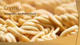  Presentation with instant noodles - Slides featuring dry-instant-noodles background and a yellow colored foreground