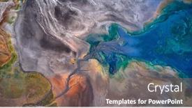  Presentation with swamp - PPT layouts having dry-lake-or-swamp background and a violet colored foreground