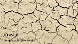  Presentation with soil - Colorful theme enhanced with dry soil backdrop and a soft green colored foreground