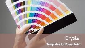  Presentation with holding hands old young - Presentation theme consisting of dtp - photo of a young woman's background and a coral colored foreground