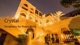  Presentation with january - Slide set consisting of dubai - january 9 2015 soul background and a gold colored foreground