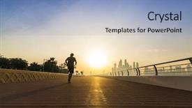  Presentation with middle east dubai mall shopping - Audience pleasing PPT layouts consisting of dubai in the background uae backdrop and a light blue colored foreground