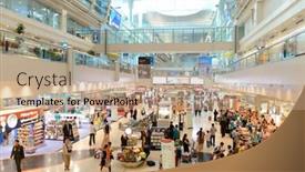  Presentation with airline - Beautiful theme featuring dubai-uae-april-18-2014 backdrop and a coral colored foreground
