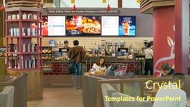  Presentation with uae - Slide set enhanced with dubai-uae-circa-january-2019 background and a tawny brown colored foreground