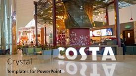  Presentation with uae - PPT theme with dubai-uae-circa-january-2019 background and a coral colored foreground