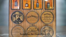  Presentation with daniel - Audience pleasing theme consisting of dubai-uae-circa-january-2019 backdrop and a coral colored foreground