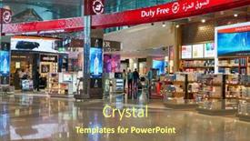  Presentation with uae - Presentation featuring dubai-uae-circa-january-2019 background and a coral colored foreground