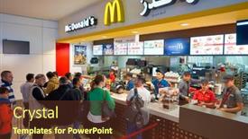  Presentation with international food - 