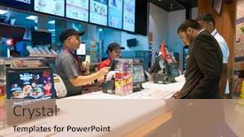  Presentation with international food - 