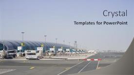  Presentation with passenger movements - Amazing PPT layouts having english technology concept - flag backdrop and a dark gray colored foreground