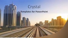  Presentation with metro rail - 