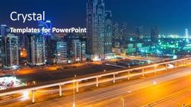  Presentation with park night city - 