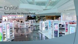  Presentation with zone - Cool new slide deck with dubai-uae-march-31-duty backdrop and a light blue colored foreground