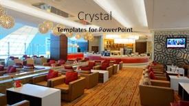  Presentation with emirates airline - Colorful slide set enhanced with dubai-uae-november-16-2015 backdrop and a coral colored foreground