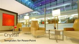  Presentation with airline - Amazing PPT layouts having dubai-uae-oct-17-airport backdrop and a yellow colored foreground