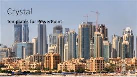  Presentation with automobile - PPT layouts enhanced with dubai-uae-october-23-financial background and a light blue colored foreground