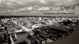  Presentation with dublin - Theme with  background and a  colored foreground