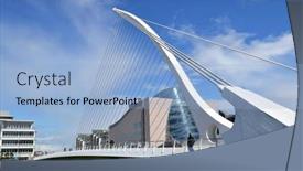  Presentation with dublin - Theme enhanced with dublin-ireland-may-12-2011 background and a light blue colored foreground