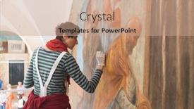  Presentation with restoration - Amazing presentation design having dubrovnik-croatia-may-26-2014 backdrop and a coral colored foreground