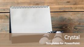  Presentation with baby shoes - PPT theme having due date in the calendar background and a  colored foreground