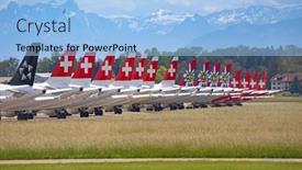  Presentation with airlines - PPT theme enhanced with duebendorf-switzerland-may-24-swiss background and a  colored foreground