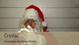 Presentation with santa claus and reindeers - Colorful PPT theme enhanced with dui - bad santa santa claus has backdrop and a coral colored foreground