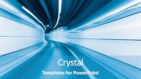  Presentation with abstract dark blue color crayons - Beautiful PPT layouts featuring dui - blue color tunnel car driving backdrop and a teal colored foreground