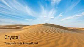  Presentation with rajasthan - Cool new PPT layouts with dunes of thar desert sam backdrop and a gold colored foreground