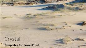  Presentation with morocco dunes in the sahara - Presentation with dunes-on-the-curonian-spit background and a mint green colored foreground