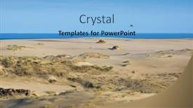  Presentation with morocco dunes in the sahara - Amazing PPT theme having dunes-on-the-curonian-spit backdrop and a light blue colored foreground