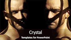  Presentation with fine art - PPT layouts having dungeon - powerful fine art portrait background and a wine colored foreground