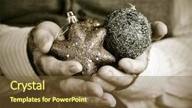  Presentation with uae old man - Beautiful PPT theme featuring duotone - closeup of an old caucasian backdrop and a  colored foreground